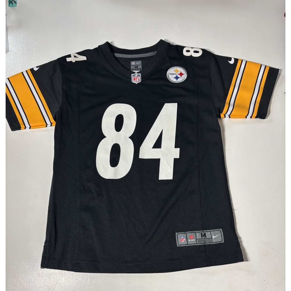Nike On Field Antonio Brown #84 Pittsburgh Steelers Jersey Youth Size M NFL Play